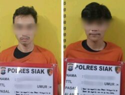Satresnarkoba Polres Siak Ungkap Peredaran 13 Butir Ekstasi di Tualang, Dua Bandar Diamankan