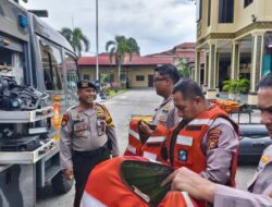 Siaga Hadapi Bencana, Polres Kampar Gelar Pengecekan Perlengkapan SAR