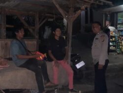 Bhabinkamtibmas Desa Jogjogan Laksanakan Sambang dan Kontrol Pos Kamling untuk Wujudkan Keamanan Lingkungan