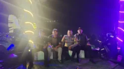 Bhabinkamtibmas Polsek Cisarua Polres Bogor Kontrol Pos Kamling dan Sampaikan Pesan Kamtibmas