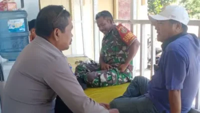 Sinergitas TNI–Polri, Bhabinkamtibmas Polsek Cijeruk dan Babinsa Laksanakan Sambang Warga di Desa Ciburayut