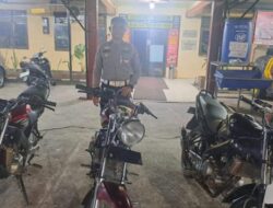 Meresahkan Masyarakat, 3 Ranmor Balap Liar Diamankan Polsek Tualang