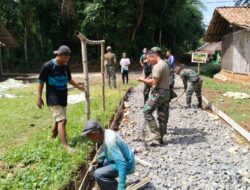 TMMD Ke-126 Kodim 0509 Wujudkan Harapan Warga Lewat Pembangunan Jalan Desa