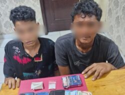 4,62 Gram Barang Bukti Diamankan, Satresnarkoba Polres Siak Tangkap 2 Pengedar Sabu di Perawang