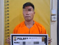 Cabuli Anak Tiri Hingga Hamil 5 Bulan, Pelaku Diamankan Polres Kampar