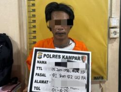 Pria di Siak Hulu Ditangkap, Cabuli Anak Tirinya Selama 7 Tahun