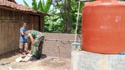 Impian Warga Tegal Sapi Terwujud, TNI Bangun Sumur Bersih di Desa Nagacipta”