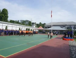 Mamaknai Semangat Perjuangan, Rutan Depok Gelar Upacara Hari Pahlawan 