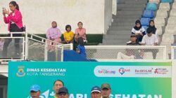 Lapas Kelas I Tangerang Hadiri Puncak Hari Kesehatan Nasional (HKN) Ke-61 Kota Tangerang