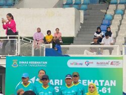 Lapas Kelas I Tangerang Hadiri Puncak Hari Kesehatan Nasional (HKN) Ke-61 Kota Tangerang