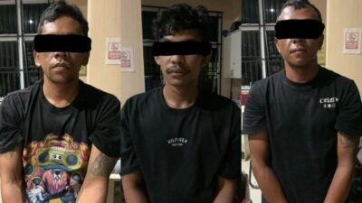 Tim Macan Kayuah Satreskrim Polres Kuansing Tangkap 3 Pelaku Pemerasan dan Ancaman, Korban Seorang Pelajar