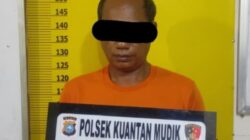 Polsek Kuantan Mudik Tangkap Pelaku Pemurnian Emas Tanpa Izin di Desa Setiang