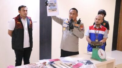 Ungkap Pencurian Kabel Reda di PT PHR, Polres Rohil Amankan 5 Orang Pelaku