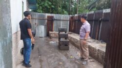 Polsek Tapung Hulu Sisir Lokasi Diduga Penampungan BBM Ilegal di Desa Rimba Beringin