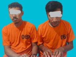 Satresnarkoba Polres Pelalawan Ringkus 2 Residivis Narkoba Diringkus di KM 55