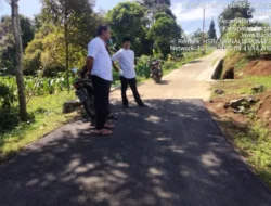 Pembangunan Jalan Muara Cideng Desa Cibalung Di Sambut Positif