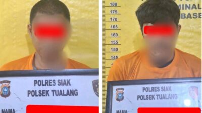 5 Kali Beraksi, Pelaku Curat Ditangkap Polsek Tualang di Pinang Sebatang Timur
