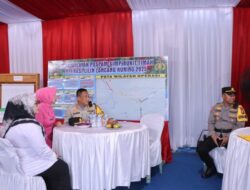 Kapolres Rohil Tinjau Pos Pam Simpang Bukit Timah, Pastikan Kesiapsiagaan Operasi Lilin 2025