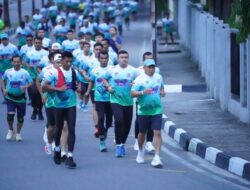 Jaga Alam dan Lautan, Polda Riau Gelar Marine Police Fun Run