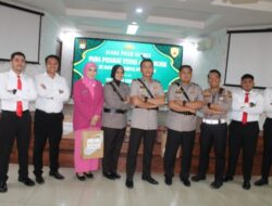 Polresta Pekanbaru Gelar Upacara Pelantikan dan Sertijab Sejumlah Pejabat Utama dan Kapolsek