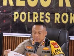 Polres Rohil Gelar Press Release Akhir Tahun 2025, Paparkan Capaian Kinerja Satlantas, Satnarkoba, dan Satreskrim