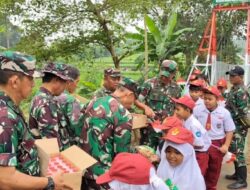 Mendadak Jembatan Gantung Manggala Resmi Di Tinjau Dandim 0509 Kabupaten Bekasi