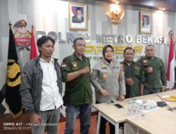 DPD AKPERSI Jawabarat bersama jajaran DPC Karawang dan Bekasi Desak Kapolres Metro Bekasi Bertindak Tegas Ungkap Kasus Penipuan Miliaran Rupiah