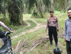 Respons Cepat Call 110, Polsek Minas Selamatkan Warga Tersesat di Perkebunan Sawit