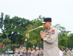 Apel Terakhir Wakapolda Riau, Brigjen Jossy Sampaikan Pesan Perpisahan