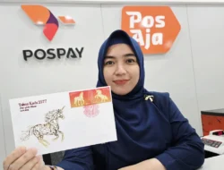 Sambut Imlek 2577, Pos Indonesia Hadirkan Perangko Edisi Khusus Tahun Kuda