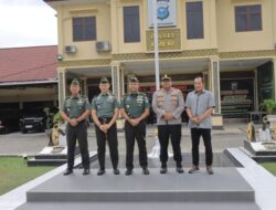 Kamtibmas Terjaga, Danrem 031/WB Kunjungi Polres Kampar