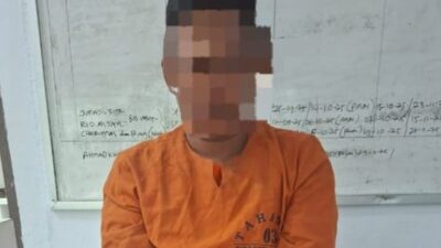 Polsek Kampar Tangkap Residivis Narkoba di Desa Penyawasan, 4 Paket Sabu Diamankan