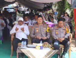 Wakapolda Riau Tinjau Pembangunan Jembatan Presisi Polri dan Rumah Layak Huni di Pelalawan