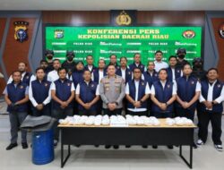 Ditaksir Bernilai Rp68 Miliar, Polda Riau Amankan Heroin dan 2 Tersangka