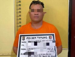 Sita Sabu 38,94 Gram, Polsek Tapung Tangkap Warga Tanjung Sawit