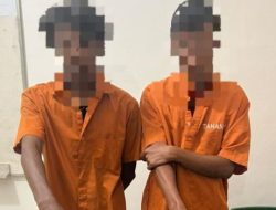 Polsek Tambang Tangkap 2 Pelaku Narkoba di Desa Parit Baru