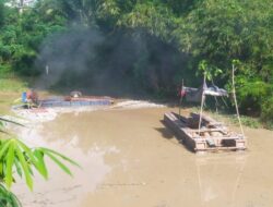 Respons Cepat Laporan 110, Polres Kuansing Tertibkan dan Musnahkan Peralatan Peti di Kuantan Tengah