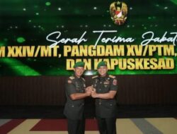 Mayjen TNI Doddy Triwinarto Diamanahkan Negara Jabat Pangdam XV/Pattimura, Kasad Tekankan Kepemimpinan Solutif