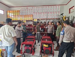 Antisipasi Karhutla, Kapolsek Kerumutan Verifikasi dan Peralatan Pemadam Kebakaran