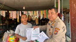 Polres Rohil Gencarkan Sosialisasi Pencegahan Karhutla serta Layanan Call Center 110 