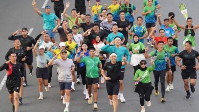 Polda Riau Launching Riau Bhayangkara Run 2026, Kapolda Ajak Masyarakat Jaga Lingkungan dan Perkuat Persatuan