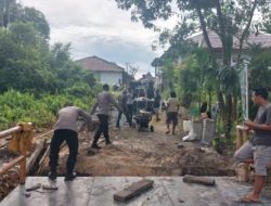 39 Jembatan Desa Rampung Dibangun, Kapolda Riau: Ini Wujud Nyata Pengabdian Polri untuk Masyarakat