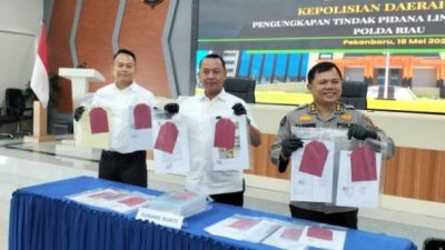 Rusak Fungsi Ekologis Sungai, Polda Riau Tetapkan PT MM Tersangka Perusakan Lingkungan