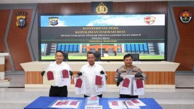 Polda Riau Bongkar Dugaan Kejahatan Lingkungan Korporasi Sawit, Kerugian Ekologis Tembus Rp187 Miliar