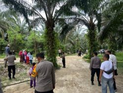 Polisi Gabungan Bubarkan 3 Lokasi Ilegal Mining di Kualu, Pasang Police Line dan Pembongkaran Tempat Galian