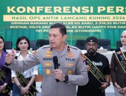 Operasi Antik LK 2026, Polda Riau Bongkar 435 Kasus Narkoba dan 557 Tersangka Diamankan