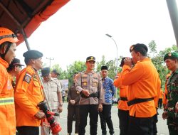 Kapolres Kuansing Hadiri Apel Gelar Pasukan Kesiapsiagaan Karhutla Tahun 2026