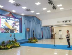 Pemuliaan Nilai-Nilai Tri Brata, Kapolda Riau Ikuti Upacara yang Dipimpin Langsung Kapolri