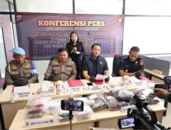 Gagalkan Peredaran 6,94 Kg Sabu dan 969 Cartridge Etomidate Senilai Rp9,8 Miliar, Polda Riau Selamatkan 35 Ribu Jiwa