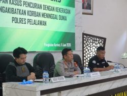 Sempat ke Inhil dan Banten, Polres Pelalawan Amankan 4 Pelaku Kasus Curas Tewaskan Remaja